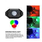 LED 블루투스 RGB 4 포드 차 운데르그로 빛 바위 섬광