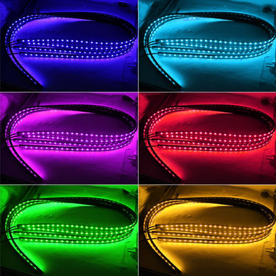 차를 위한 4 PC LED 하복부 빛