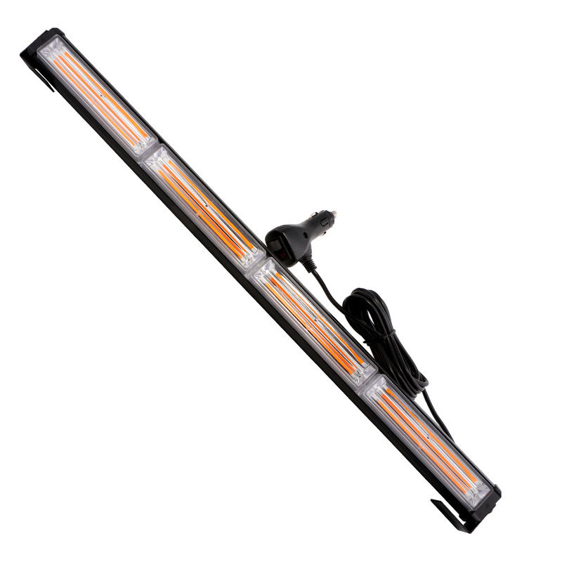 자동차 COB 72W 순간 호박색 LED 광 바, 3960LM 단일 열 LED 라이트 바